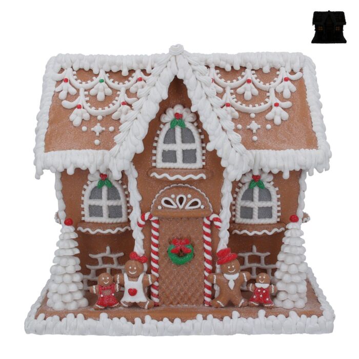 Gisela Graham LED Gingerbread House - Large